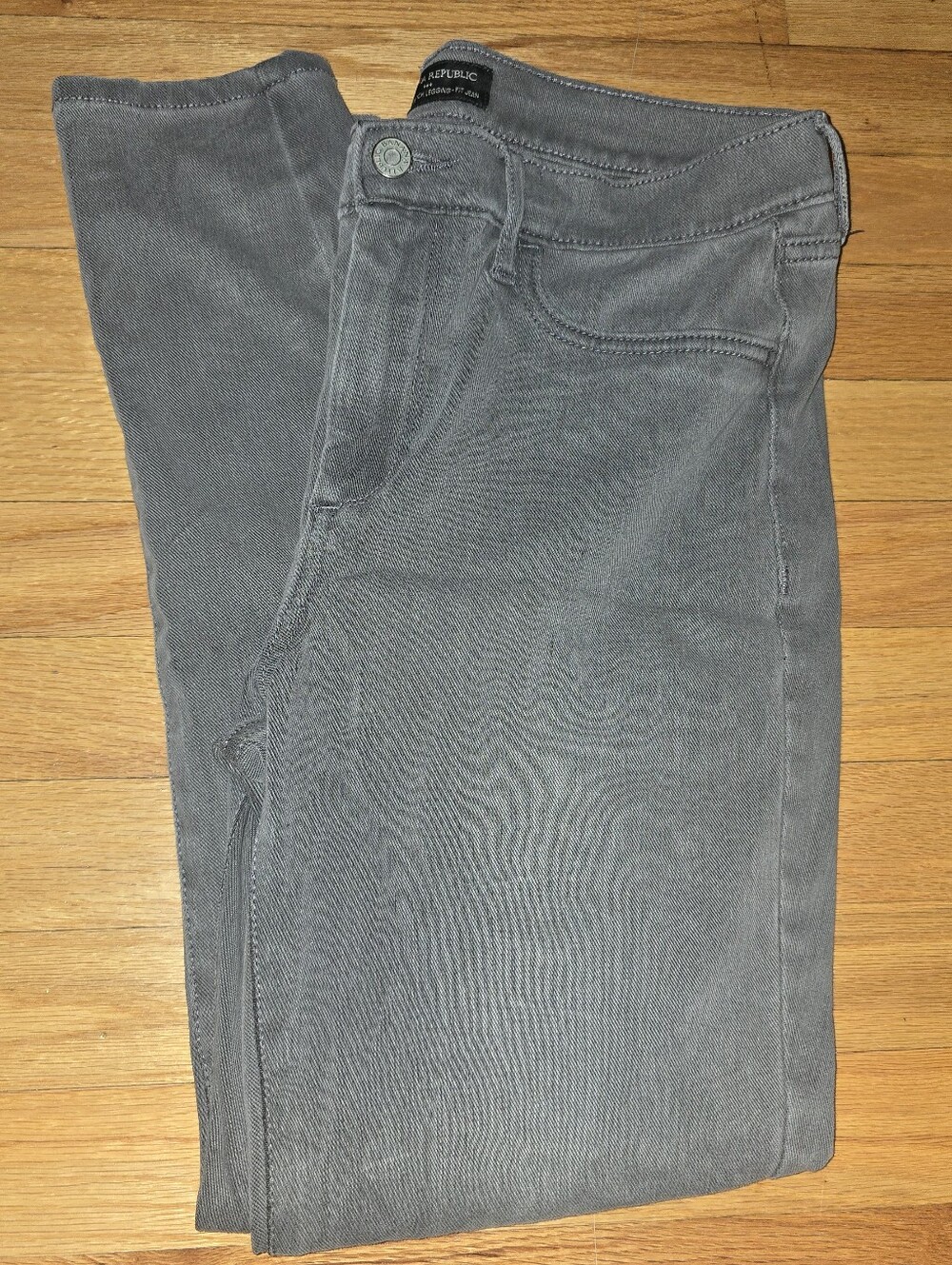Banana Republic size 30/10 Super Soft gray jean leggings